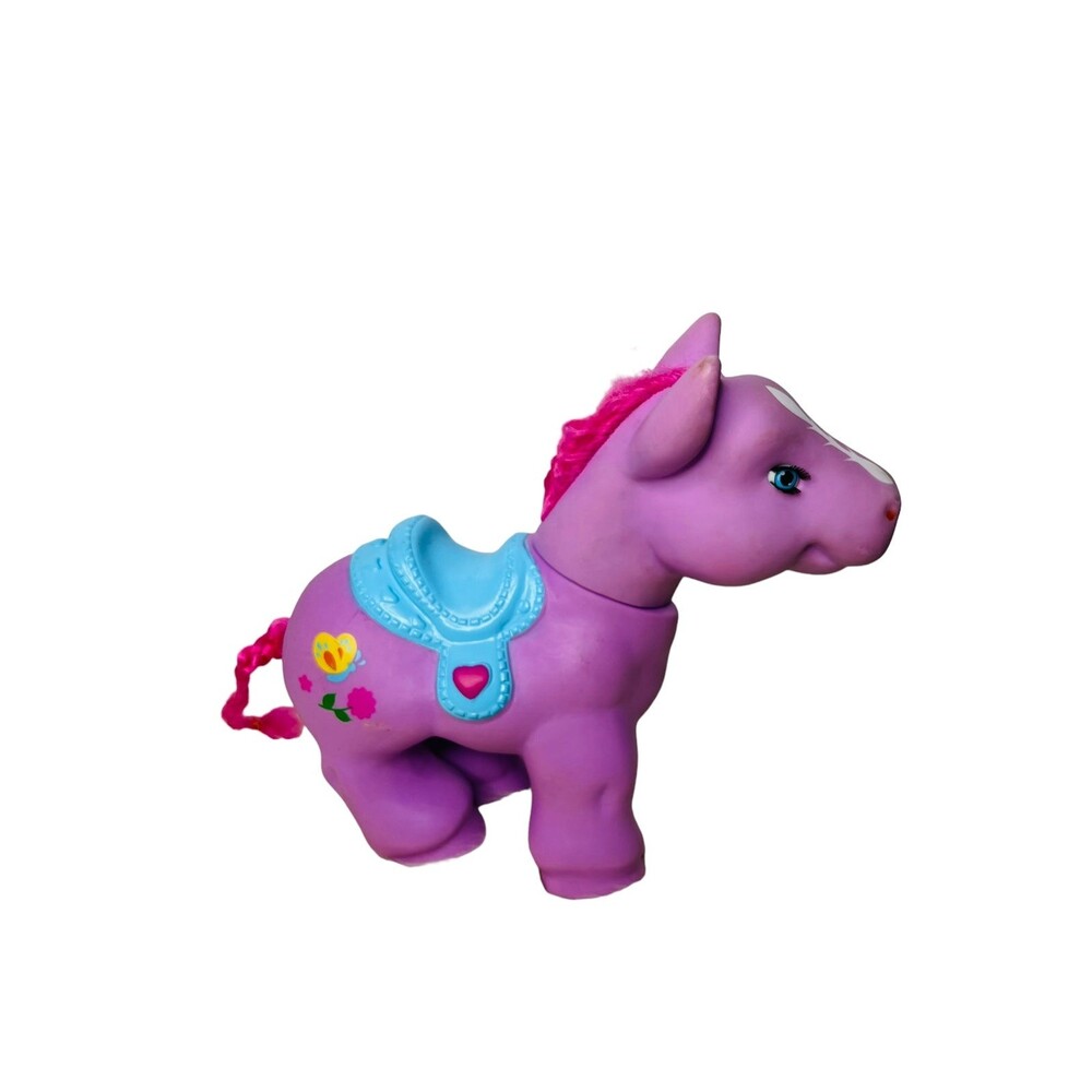 Vintage my little pony large plastic hard toy butterfly